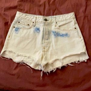 GRLFRND Cindy White Shorts